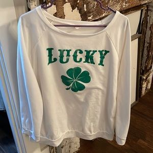 Lucky long sleeve shirt Large